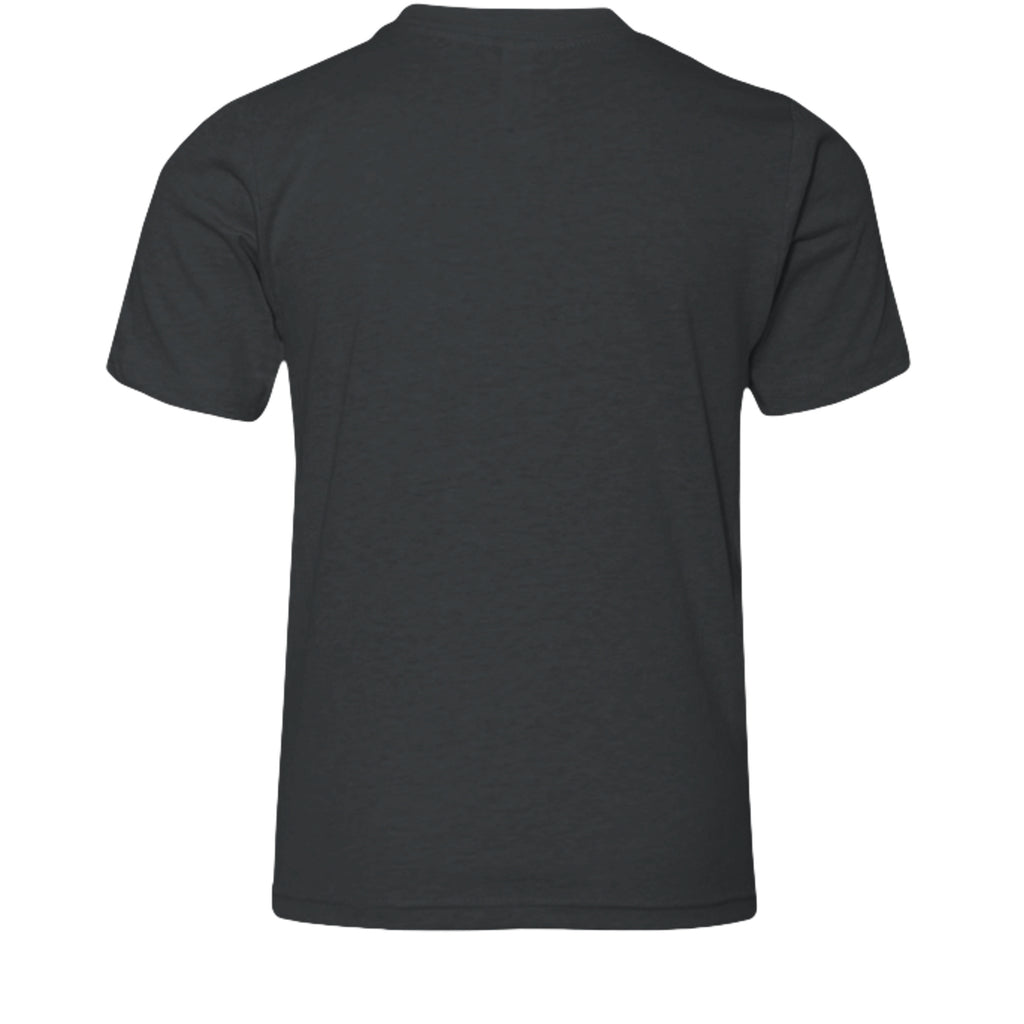 Dark Grey Heather - 3001YCVC - BACK