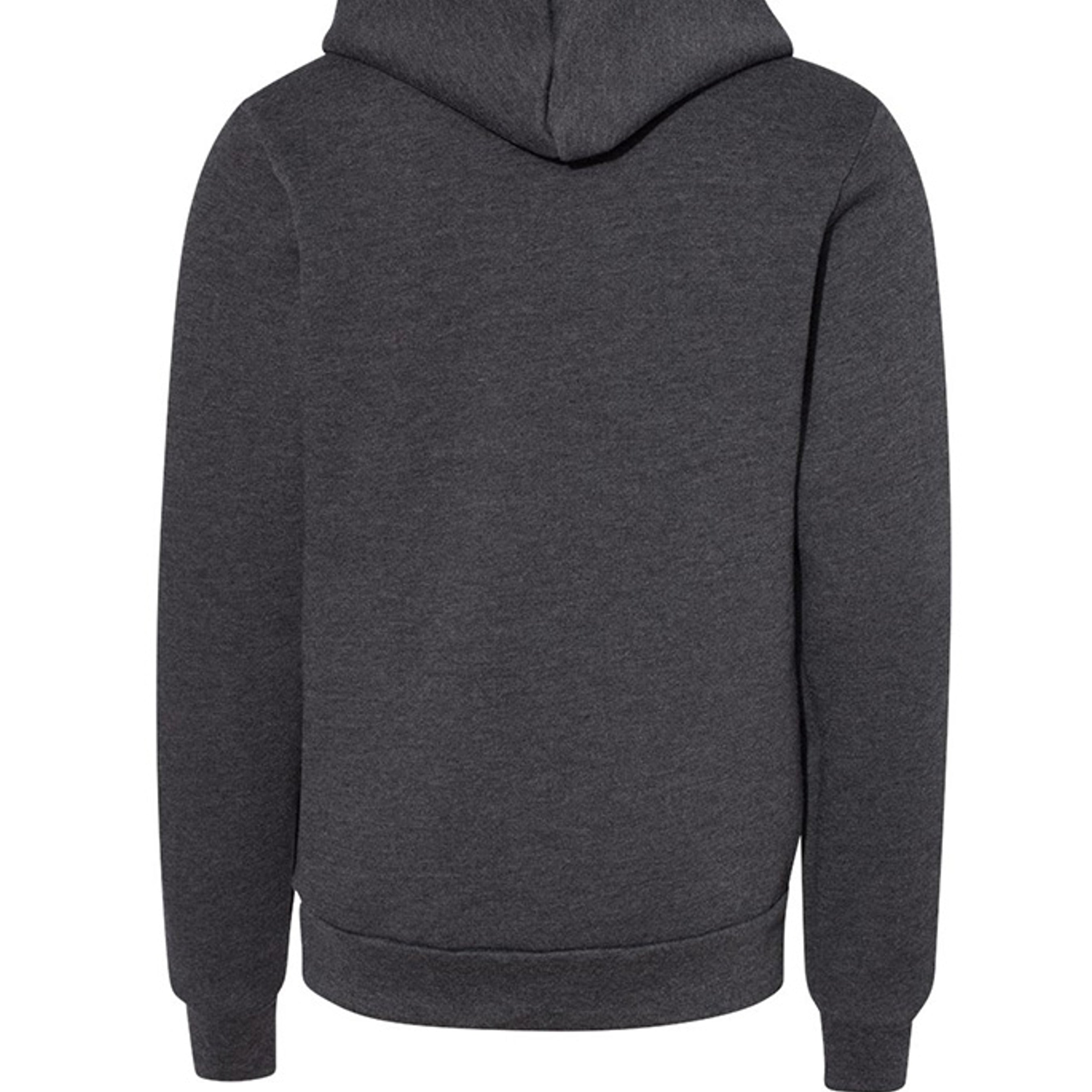 Dark Grey Heather - 3719Y - BACK